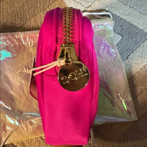 NWT Stoney Clover Lane Fuschia Small Pouch - Picture 6 of 8